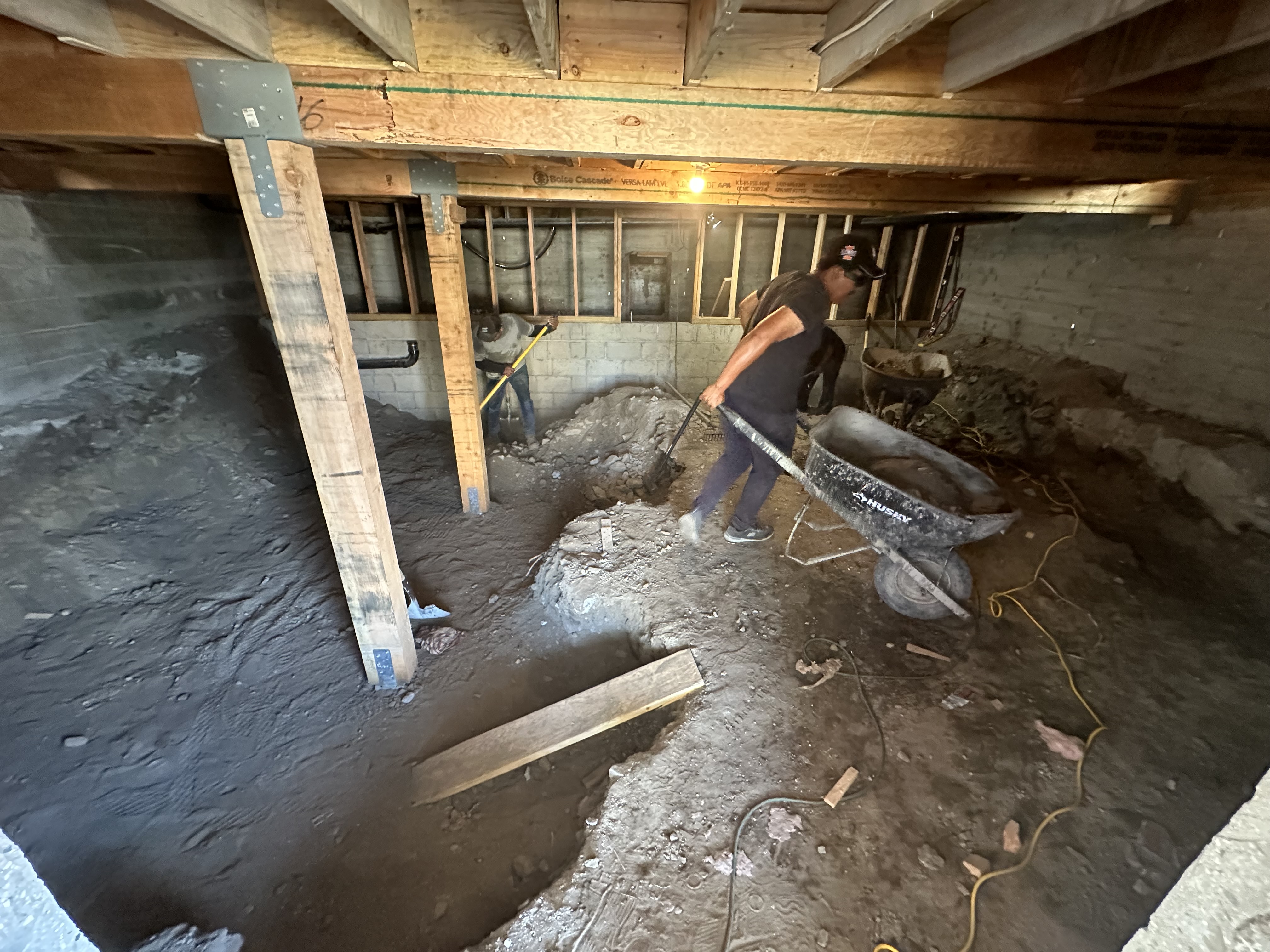 Interior renovation project by D4C Construction